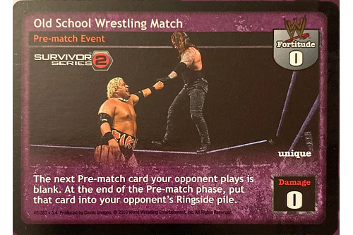 Old School Wrestling Match - SS2 LP