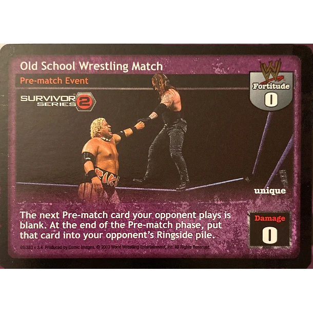 Old School Wrestling Match - SS2 LP