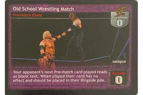 Old School Wrestling Match - Backlash MP