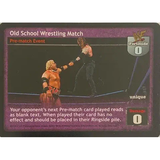 Old School Wrestling Match - Backlash MP