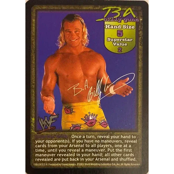 B.A. Billy Gunn Superstar Card LP