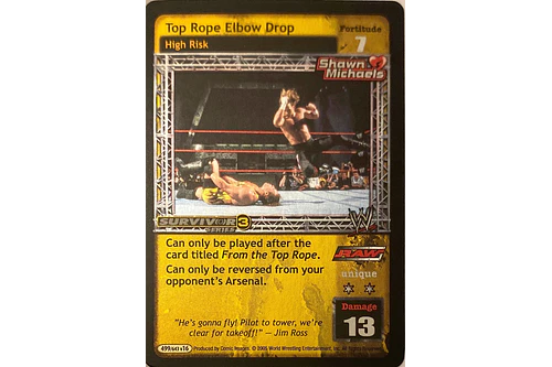 Top Rope Elbow Drop - SS3 NM
