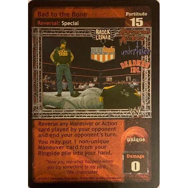 Bad to the Bone NM