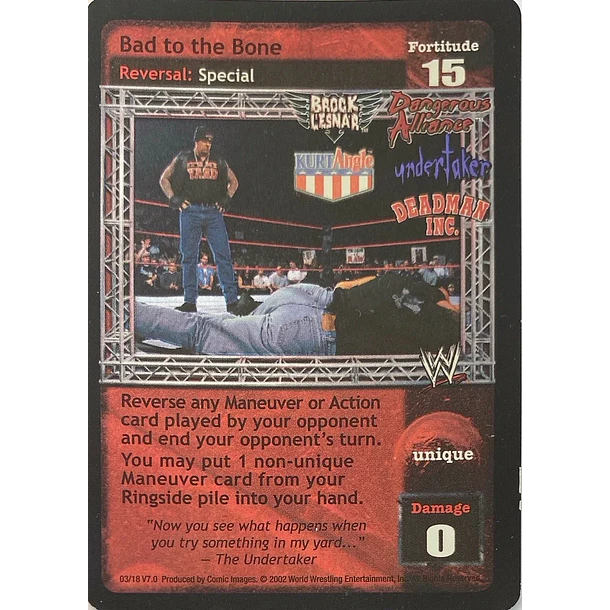 Bad to the Bone MP