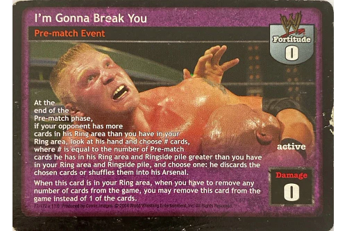 I'm Gonna Break You HP