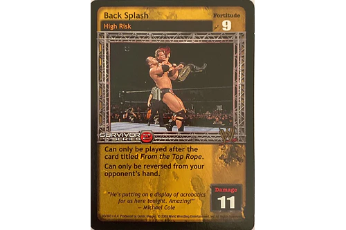 Back Splash - SS2