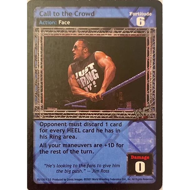 Call to the Crowd - ERROR