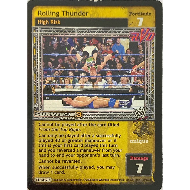 Rolling Thunder - SS3 HP