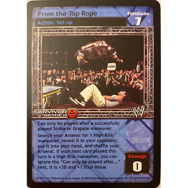 From the Top Rope - SS2