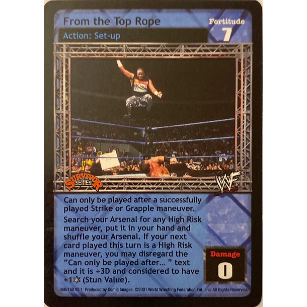 From the Top Rope - SS1