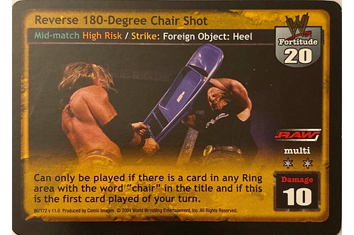 Reverse 180-Degree Chair Shot - Divas Overload