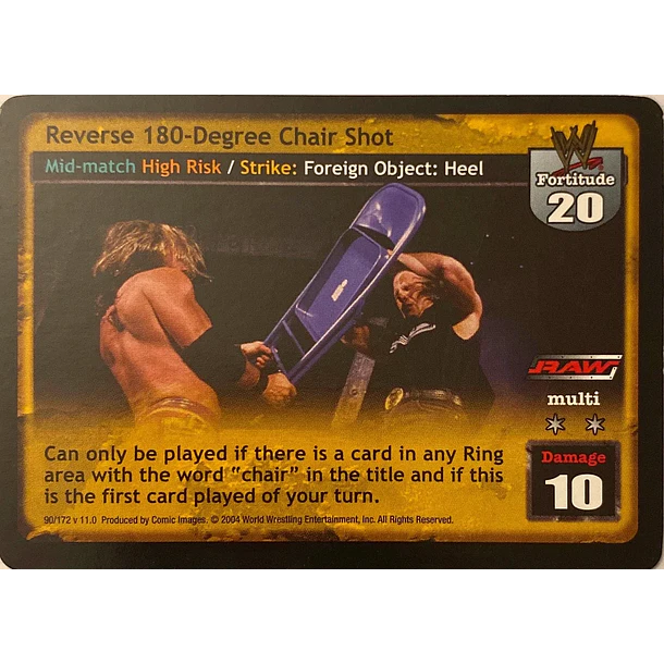 Reverse 180-Degree Chair Shot - Divas Overload