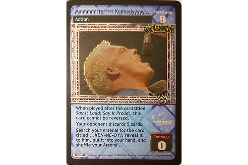 Mmmmmisterrrrrr Kennedyyyyy… LP