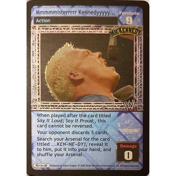 Mmmmmisterrrrrr Kennedyyyyy… LP