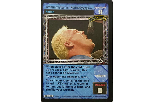 Mmmmmisterrrrrr Kennedyyyyy… MP