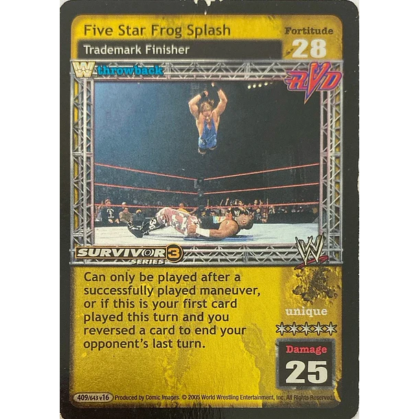 Five Star Frog Splash (TB) - SS3 HP