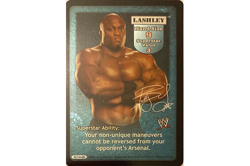 Lashley Superstar Card LP