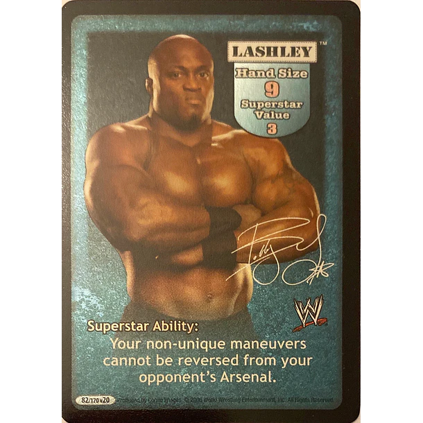 Lashley Superstar Card LP