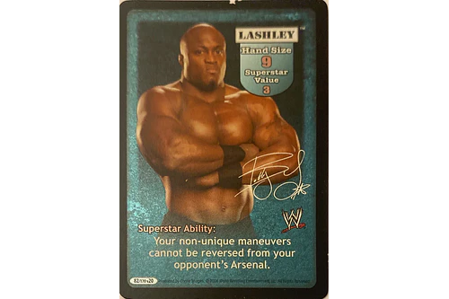 Lashley Superstar Card MP