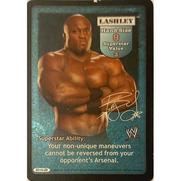 Lashley Superstar Card MP