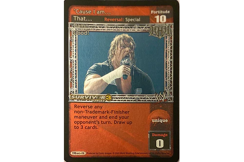 'Cause I am…That…Damn…Good! - SS3 LP