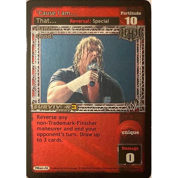 'Cause I am…That…Damn…Good! - SS3 MP