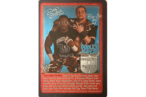 Dudley Boyz Superstar Card LP