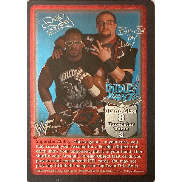 Dudley Boyz Superstar Card LP