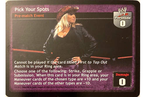 Pick Your Spots - Ruthless Aggression