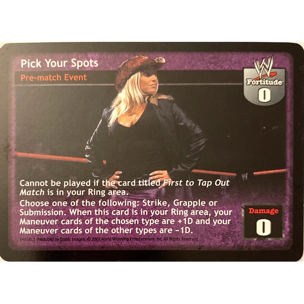 Pick Your Spots - Ruthless Aggression