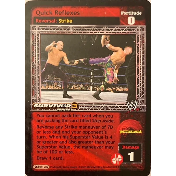 Quick Reflexes - SS3