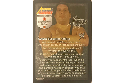 Andre The Giant Superstar Card LP