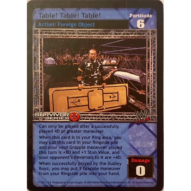 Table! Table! Table! - SS2