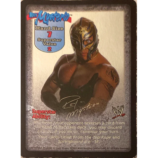 Rey Mysterio Superstar Card LP