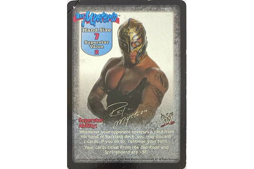 Rey Mysterio Superstar Card MP