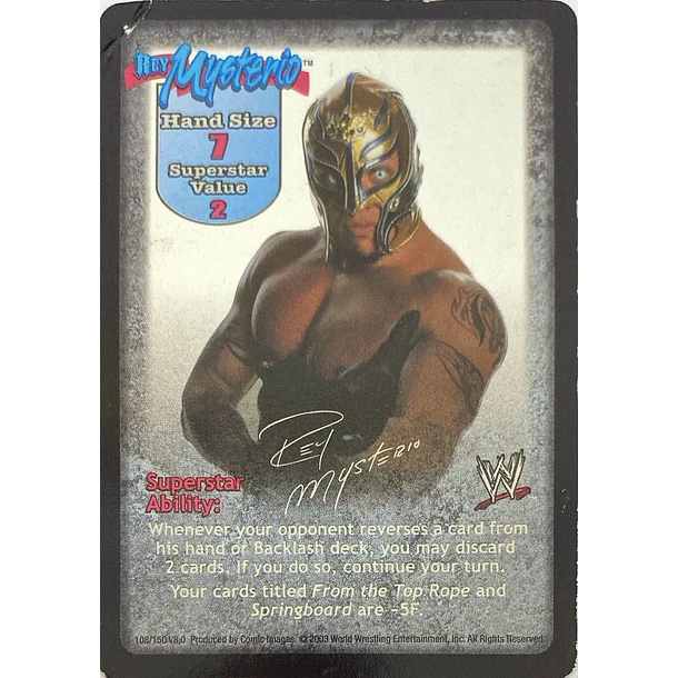 Rey Mysterio Superstar Card MP