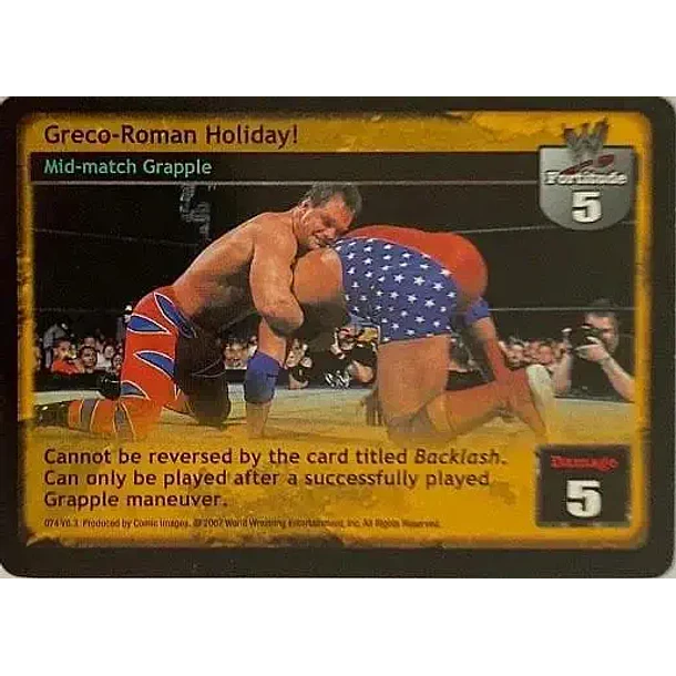 Greco-Roman Holiday! - Ruthless Aggression MP