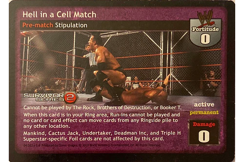 Hell in a Cell Match - SS2