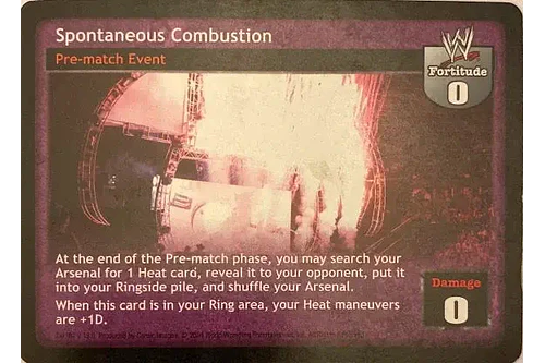 Spontaneous Combustion - Vengeance