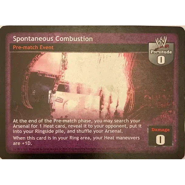 Spontaneous Combustion - Vengeance