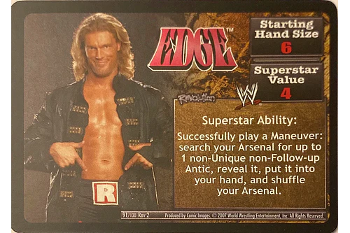 Revolution Edge Superstar Card LP