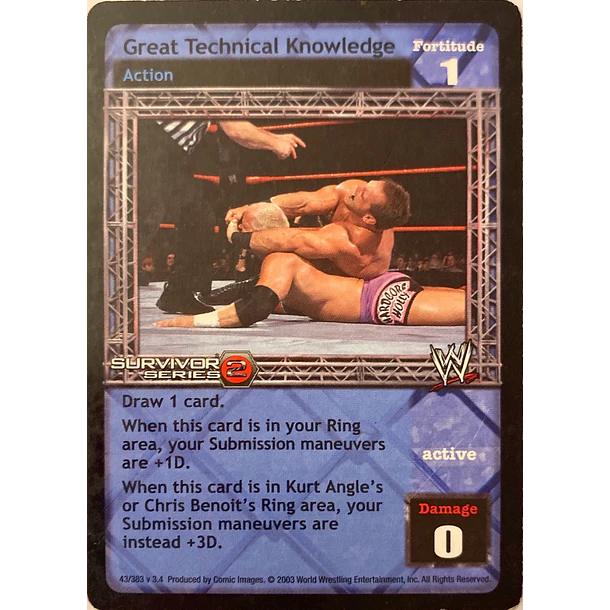 Great Technical Knowledge - SS2 MP