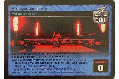 Armageddon WWF Style - Backlash