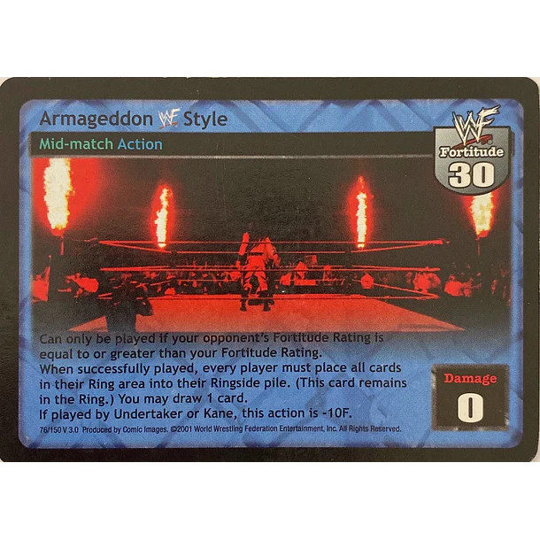 Armageddon WWF Style - Backlash