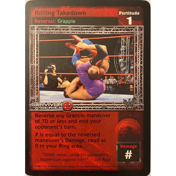 Rolling Takedown - SS2