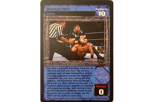 Maintain Hold - Ruthless Aggression