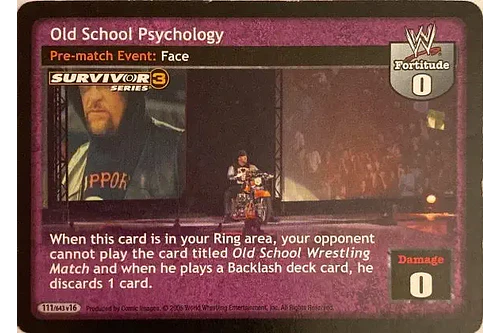 Old School Psychology - SS3