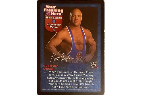 Your Freaking Hero Superstar Card D
