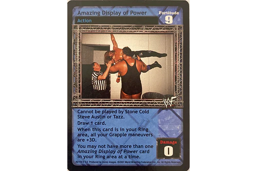 Amazing Display of Power - Backlash
