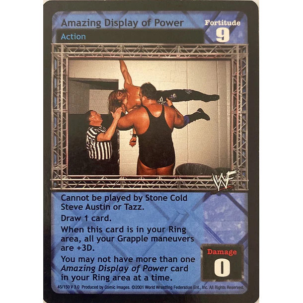 Amazing Display of Power - Backlash